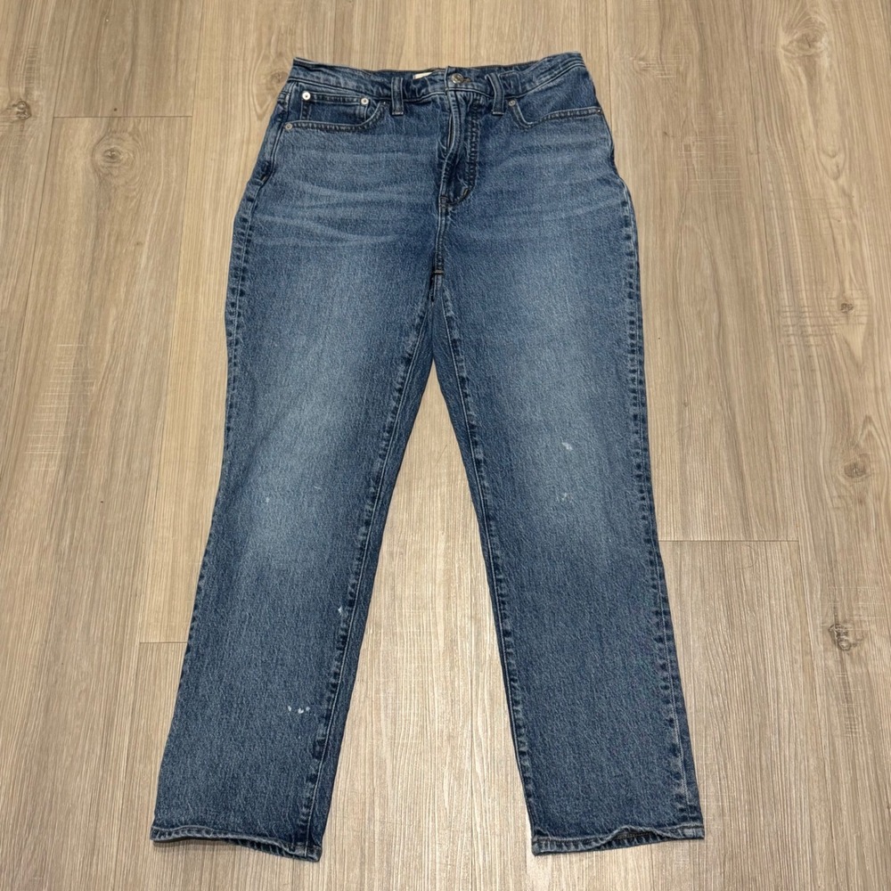 Madewell The Perfect Vintage Jean Women's 28 Blue High Rise Straight